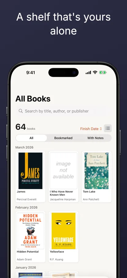 Yondazo: Reading Tracker screenshot 3